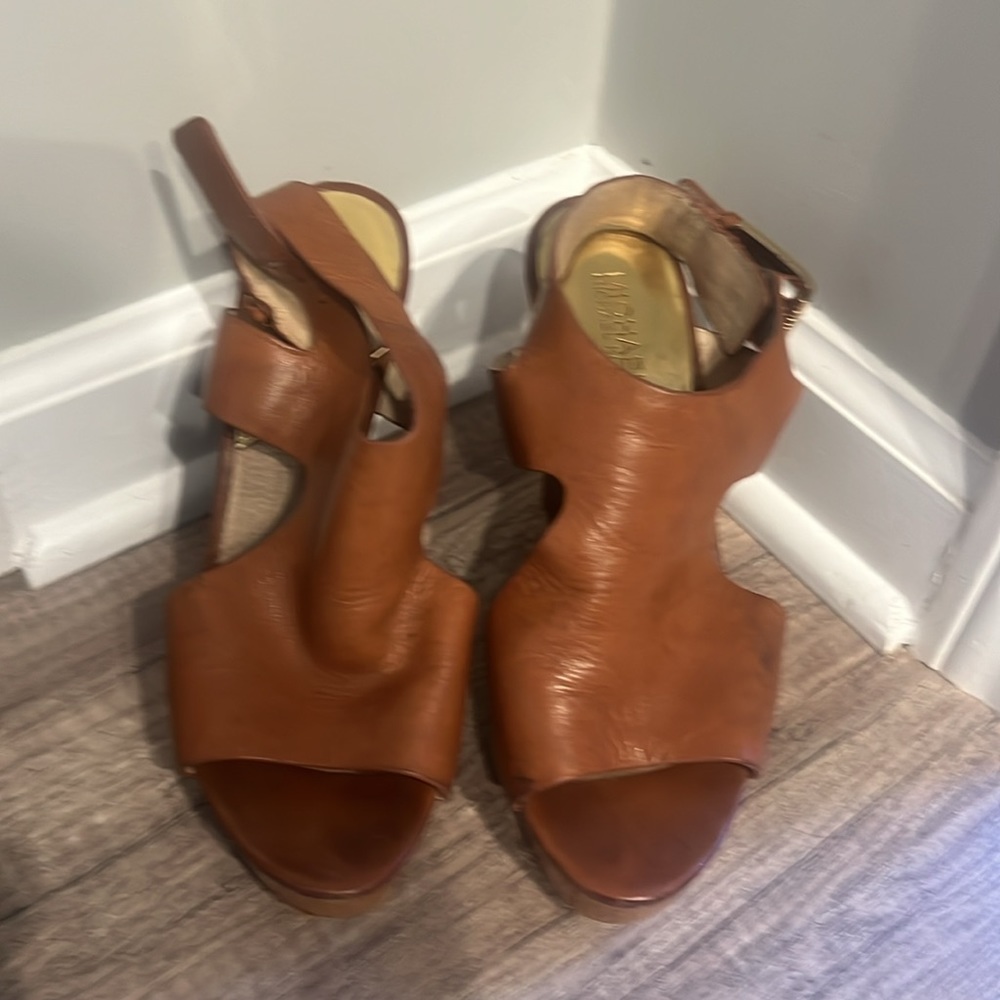Michael Kors high heel sandals.